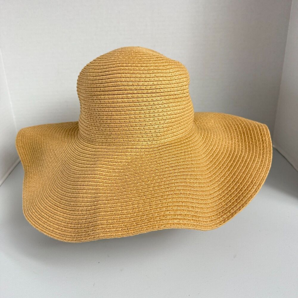 Old Navy Women's NWT Sun Hat Totally Natural Paper Polyester Size S - M